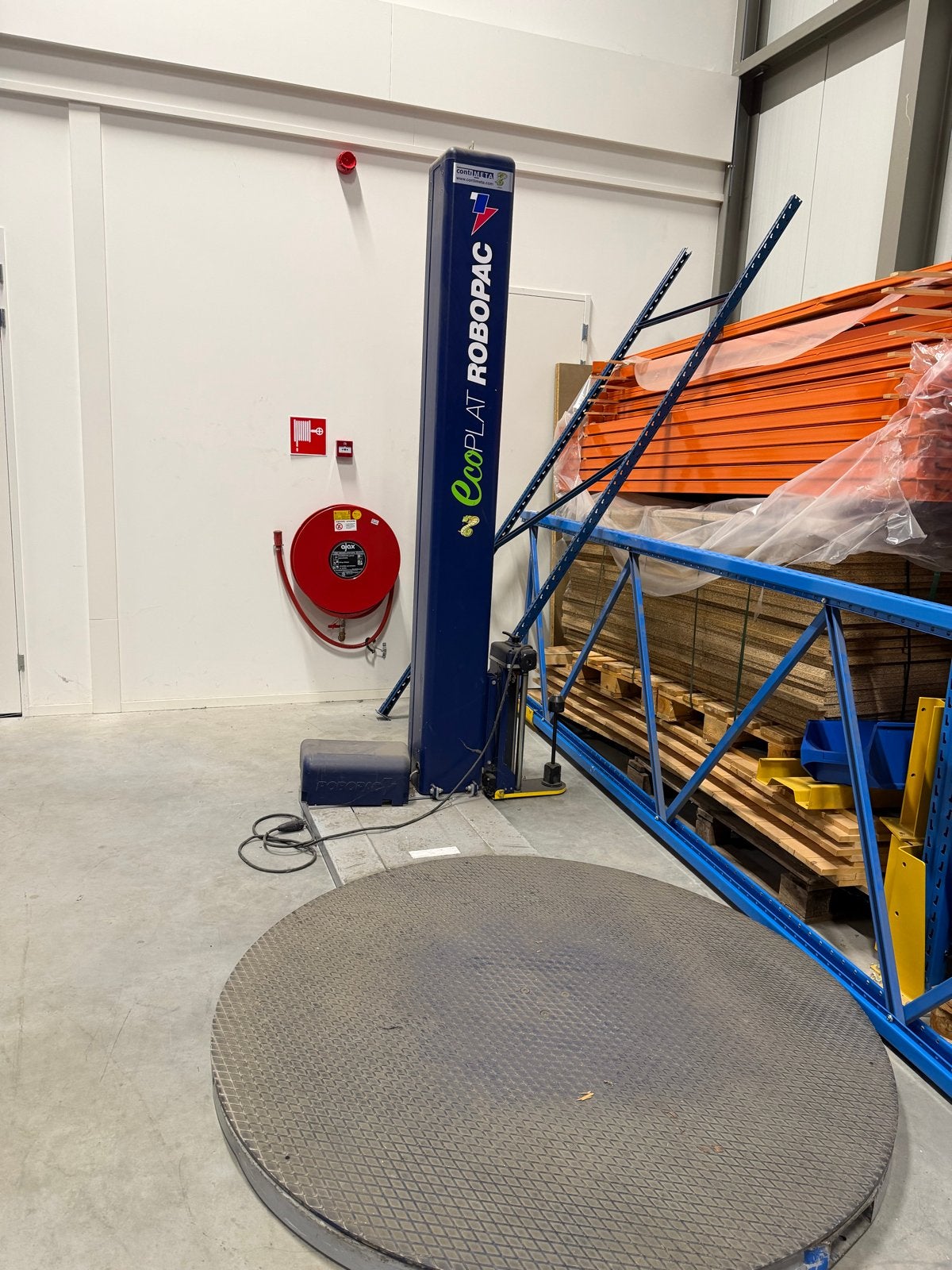 Te Koop Robopac Ecoplati FRD Palletwikkelaar, Ophalen