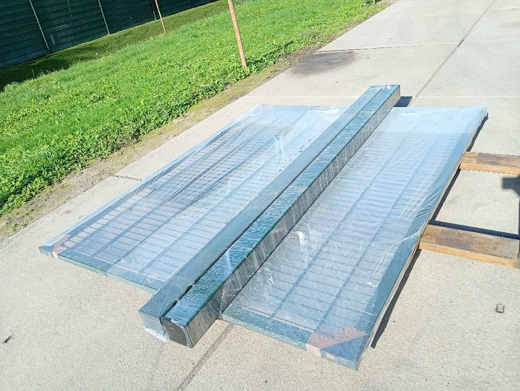 NIEUW Enkele Draadmat Draaipoort 250x200 Groen NIEUW, Ophalen, Met poort, Nieuw, Dubbelstaafmat hekwerk