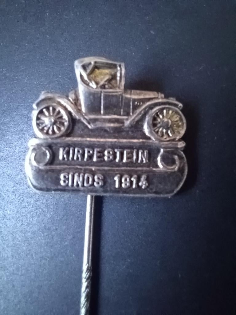 Speldje Kirpestein sinds 1914 (oldtimer auto), Ophalen, Gebruikt, Overige onderwerpen, Speldje of Pin