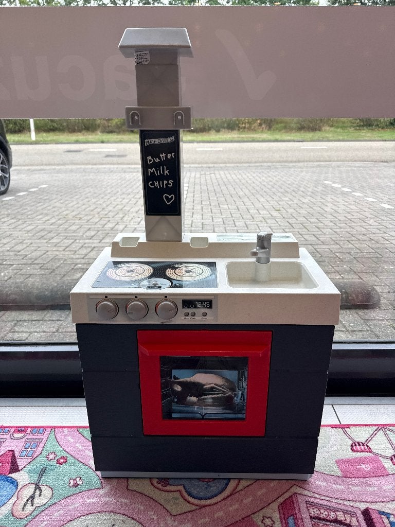Kinder keuken, Ophalen of Verzenden, Gebruikt, Kunststof, Speelkeuken