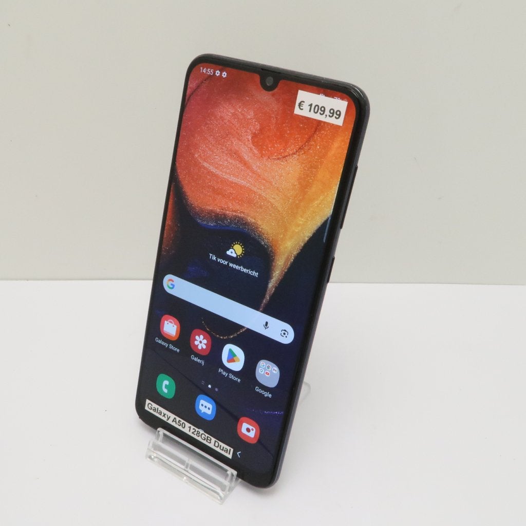 Samsung Galaxy A50 128GB Dual Black | in Redelijke Staat, Samsung, Zo goed als nieuw, Support@Samsung.com, 129, Samsung-ro, Yeongtong-gu
Suwon-si, Gyeonggi-do 16677
South Korea