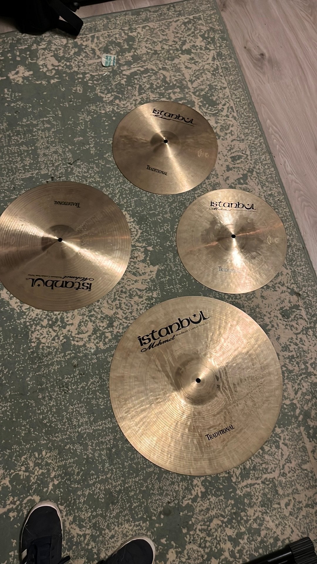 Istanbul Mehmet traditional bekkenset, Muziek en Instrumenten, Ophalen of Verzenden, Zo goed als nieuw, Overige merken