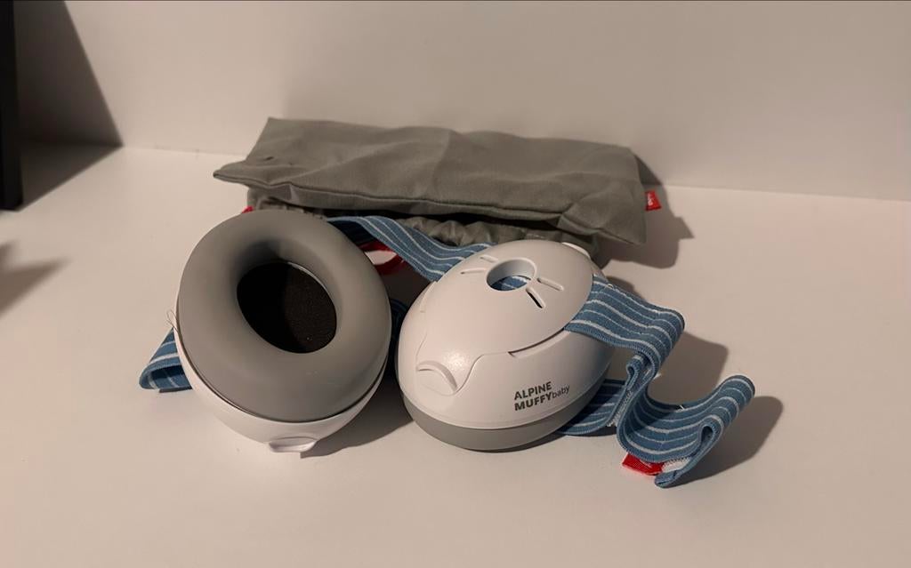 Alpine Muffy Baby gehoorbescherming voor baby's, Kinderen en Baby's, Overige Kinderen en Baby's, Ophalen of Verzenden, Zo goed als nieuw