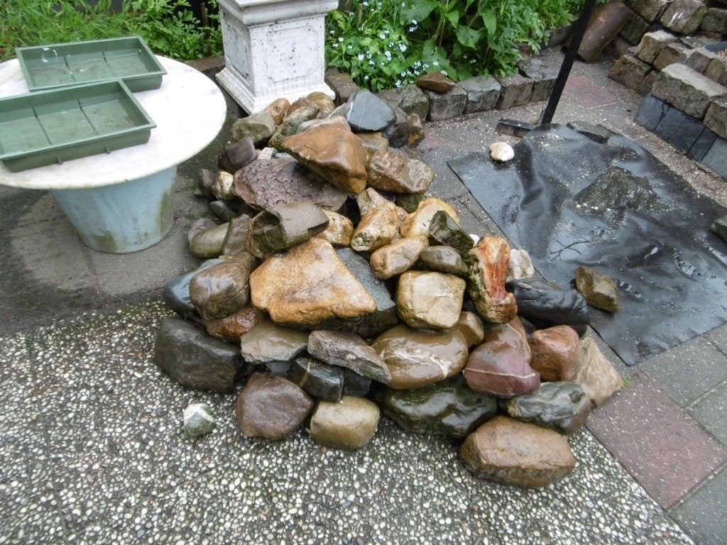 gletsjerkeien, Ophalen, Overige materialen, Gebruikt, Kei