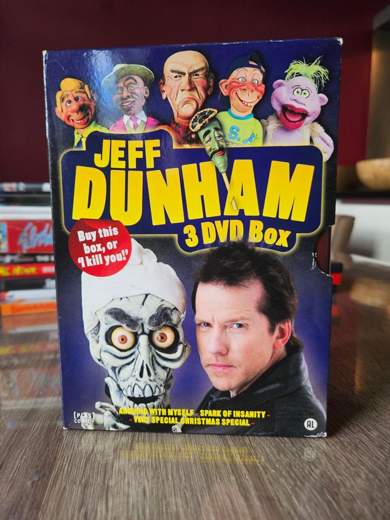 Jeff Dunham 3dvd box, Alle leeftijden, Ophalen of Verzenden, Zo goed als nieuw, Stand-up of Theatershow