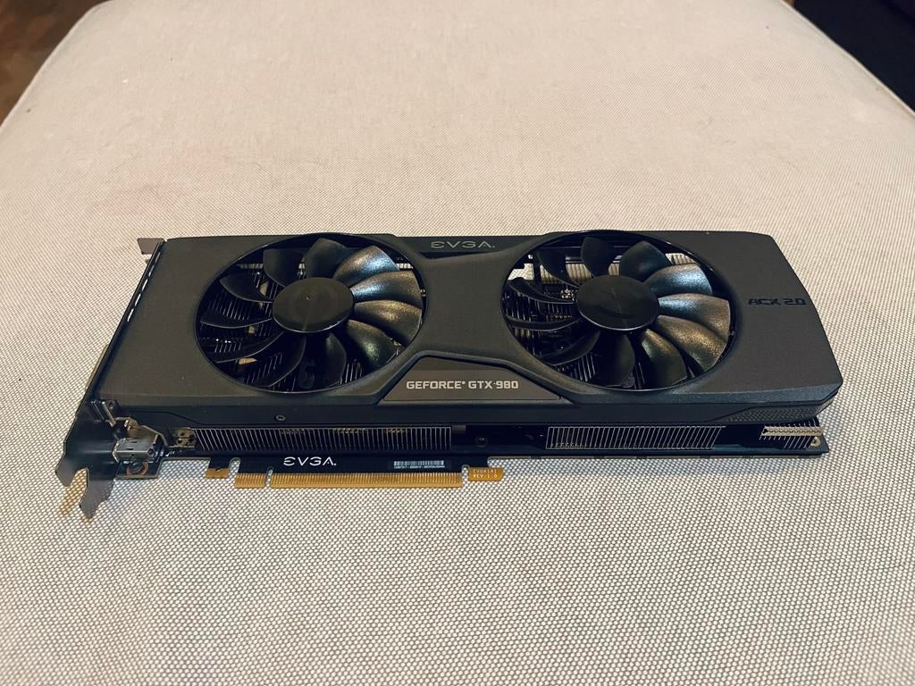 EVGA GeForce GTX 980 ACX 2.0, Computers en Software, Videokaarten, PCI-Express 3, Gebruikt, HDMI, Ophalen of Verzenden