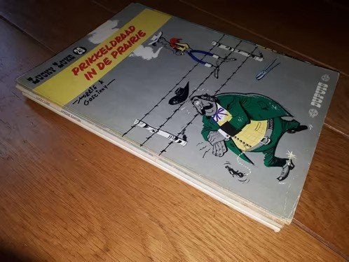 4x Strips Lucky Luke, Meerdere stripboeken, Ophalen of Verzenden, Zo goed als nieuw, Morris