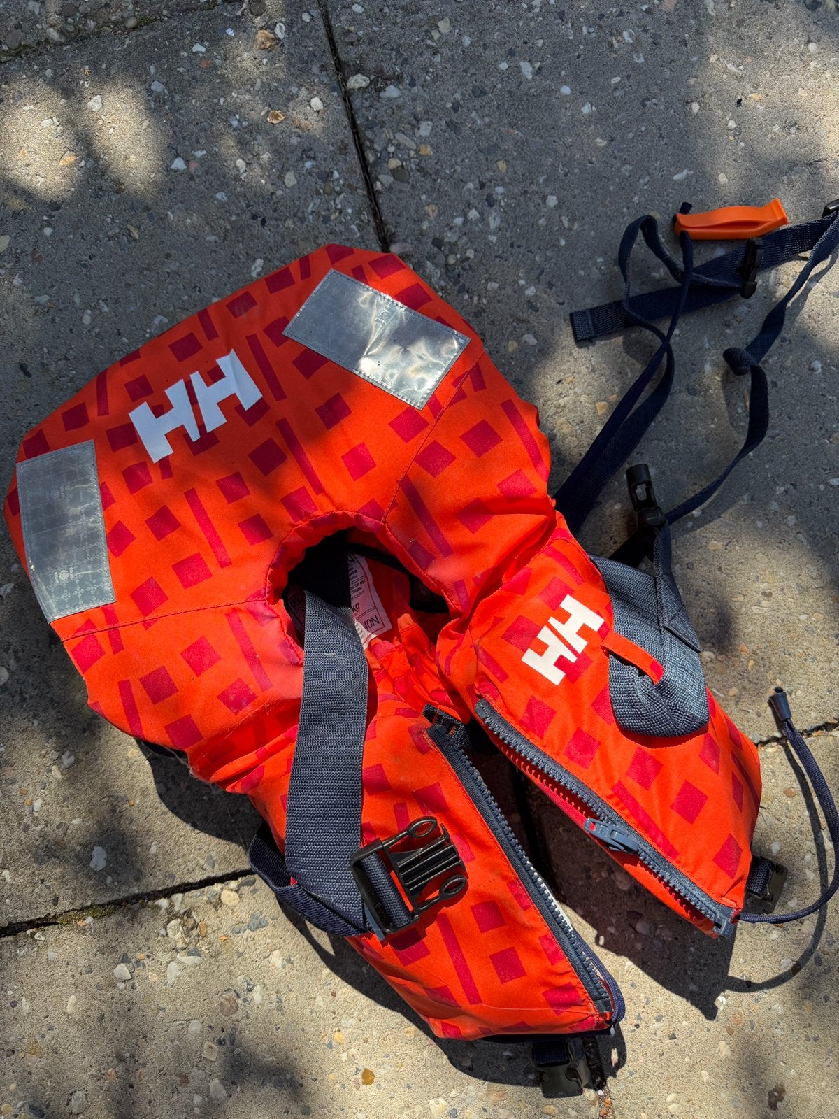 Zwemvest Helly Hansen 10 tot 25 kg zgn, Ophalen, Zo goed als nieuw, Kind, Reddingsvest of Zwemvest