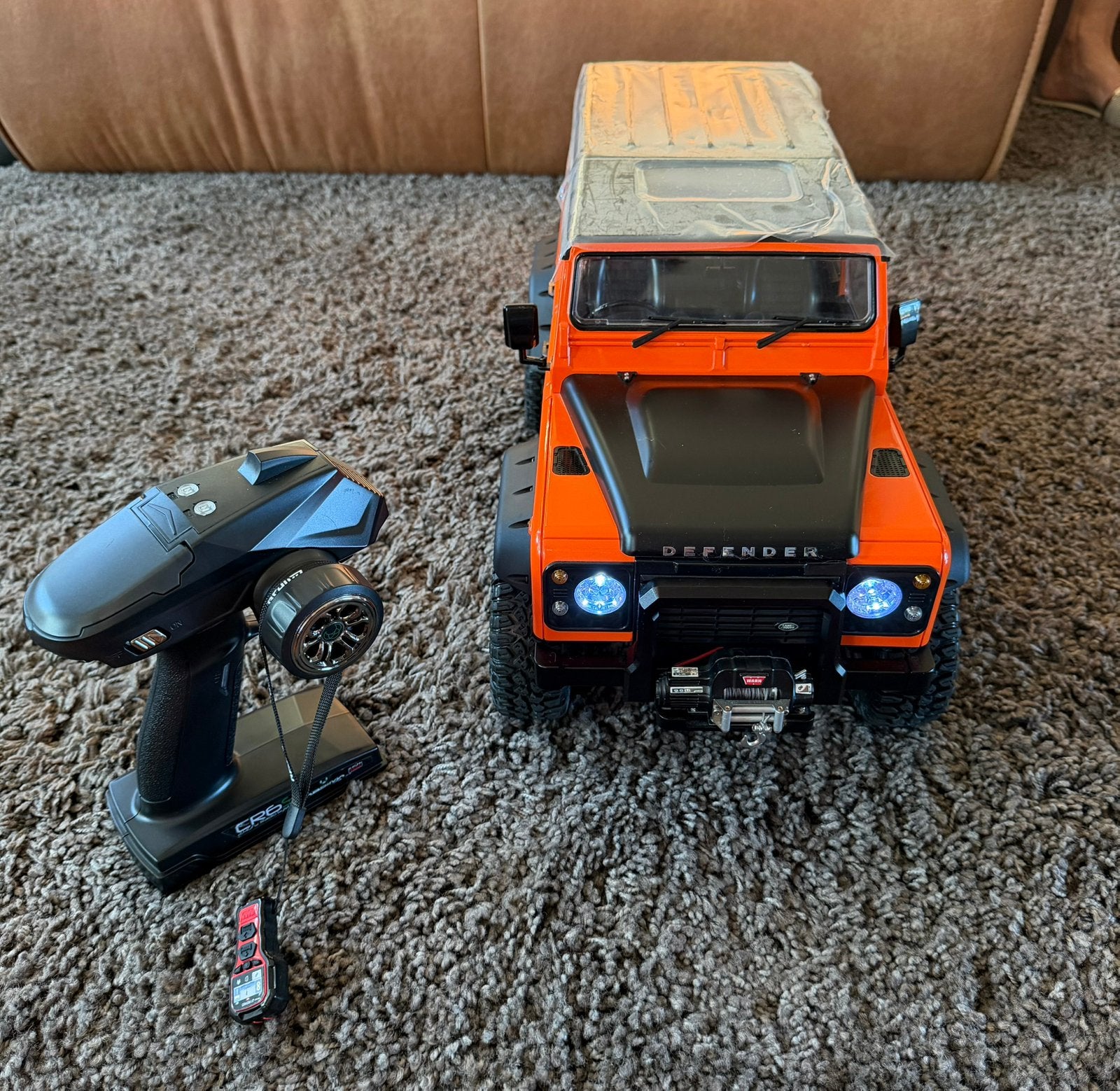 Rc auto - Absima Landi land rover D110, Elektro, Auto offroad, Nieuw, Ophalen of Verzenden