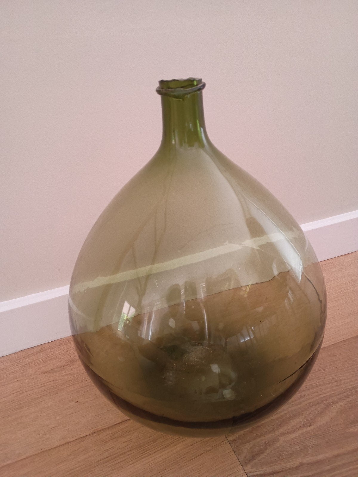 Brocante Franse gistfles / wijnfles, Antiek en Kunst, Antiek | Vazen, Ophalen of Verzenden