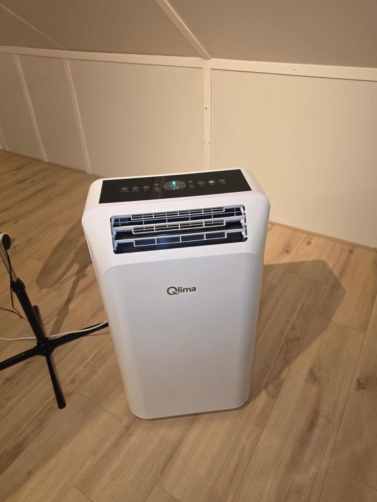 Qlima pes7225 mobiele airco geen slang nodig, Ophalen, Timer, Koelen en Ontvochtigen, 3 snelheden of meer