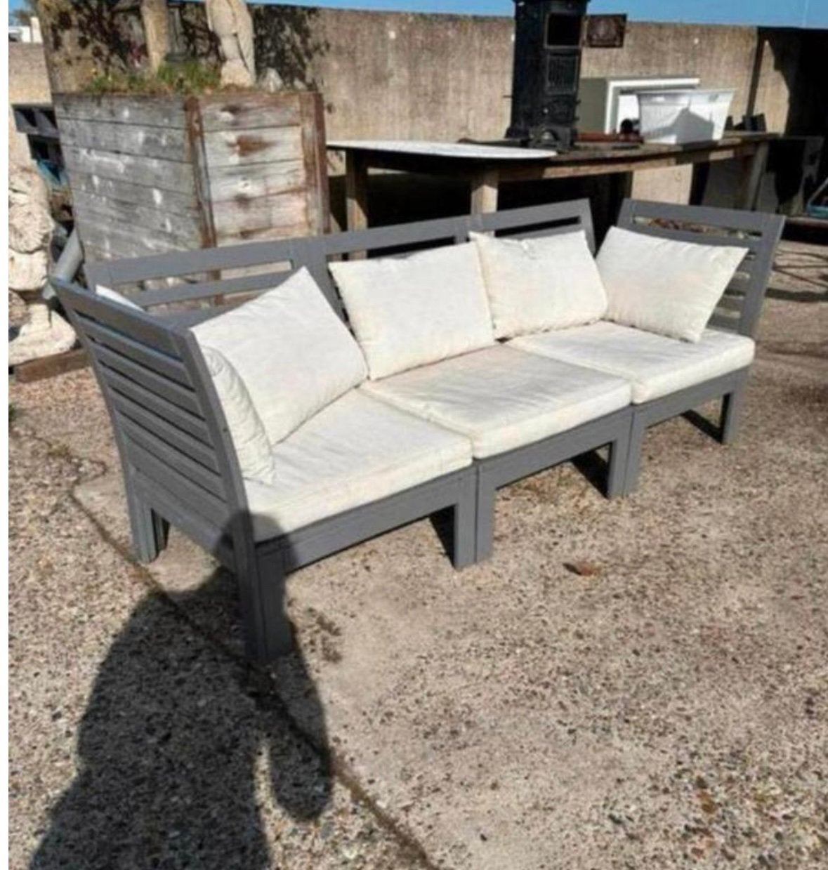 Tuinbank, Tuin en Terras, Ophalen, Teakhout