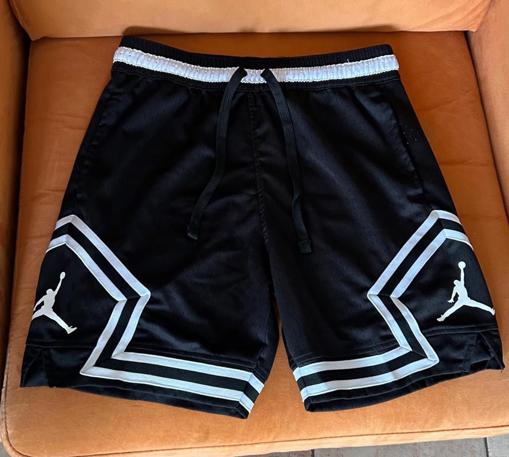 Zwart sportbroekje Jordan Air, maat M, Sport en Fitness, Basketbal, Ophalen, Nieuw, Kleding