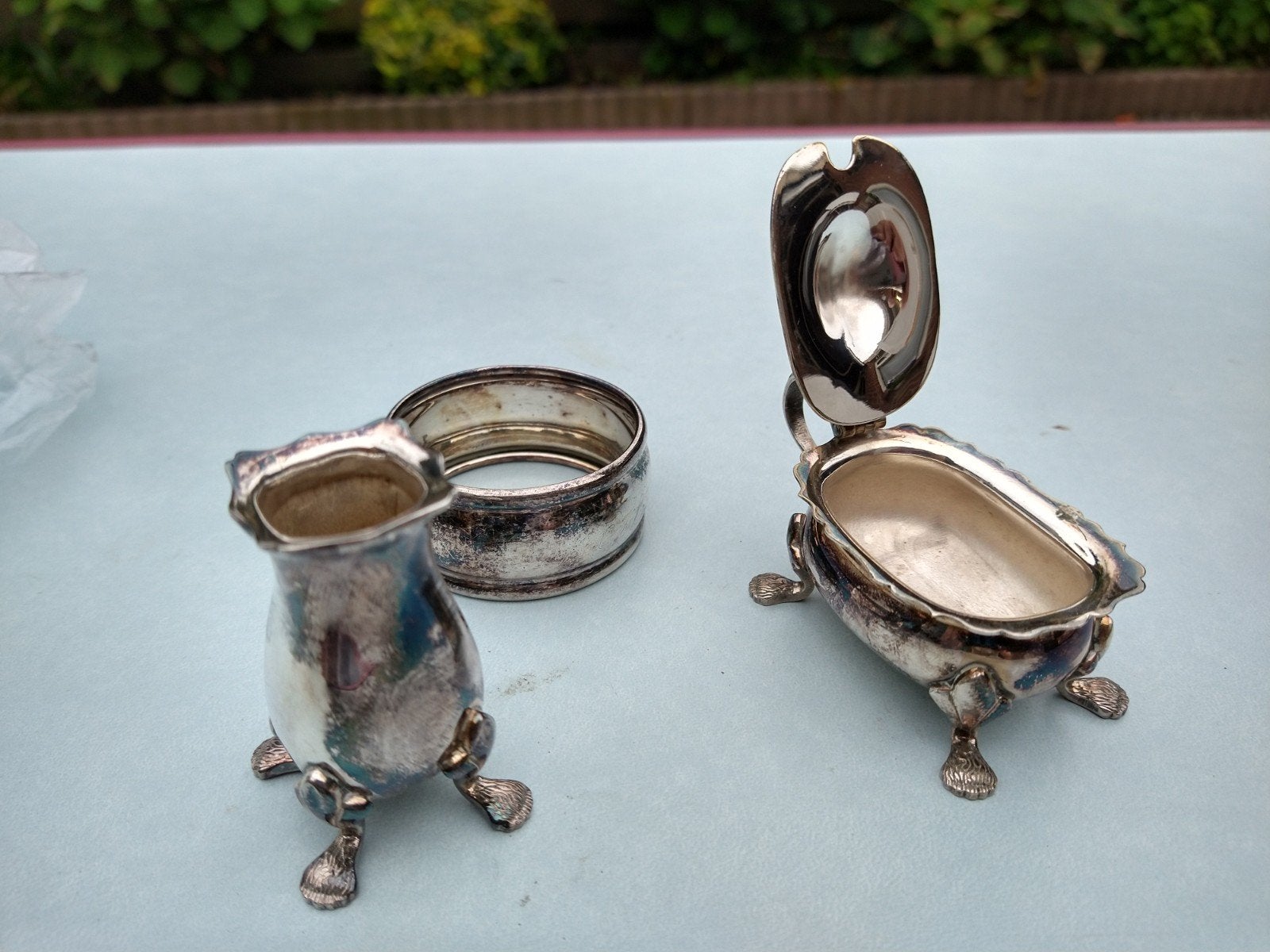 Diverse zilver kleurige spullen alles in een koop, Ophalen of Verzenden, Zilver