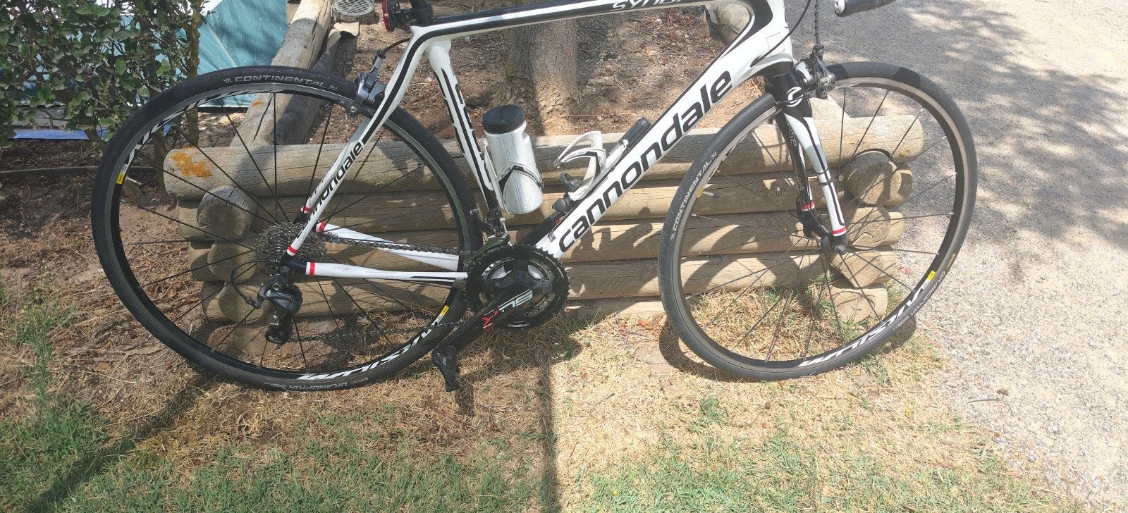Cannondale Performance Synapse frame maat 56 wit., 28 inch, Gebruikt, Carbon, Velgrem