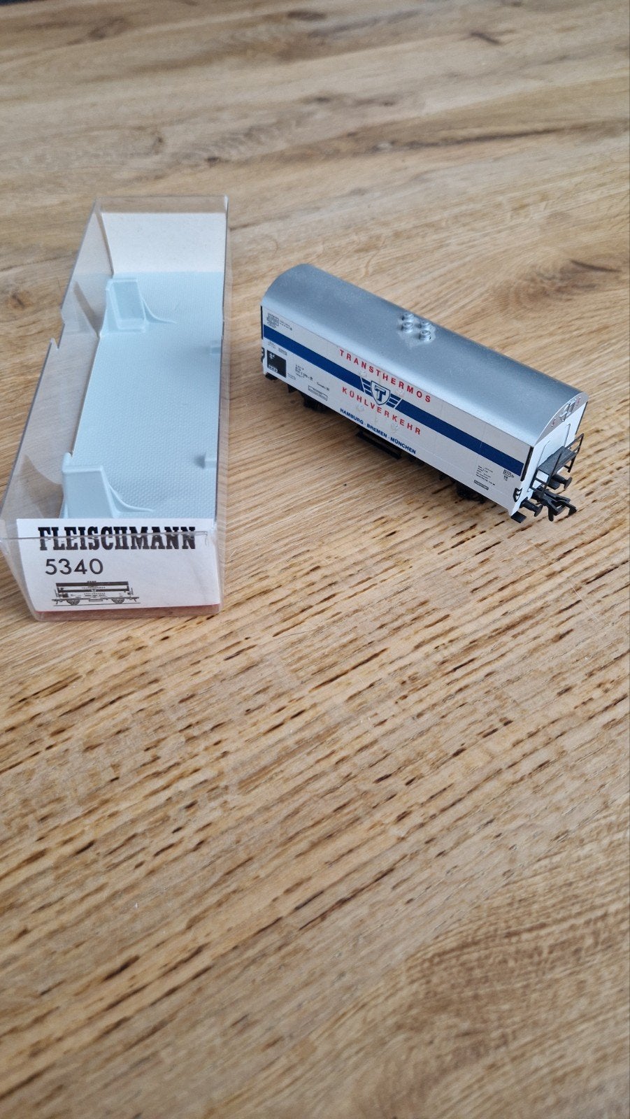 Fleischmann 5340 H0 Transthermos Koelwagen met ovp, Gebruikt, Gelijkstroom, Fleischmann, Wagon