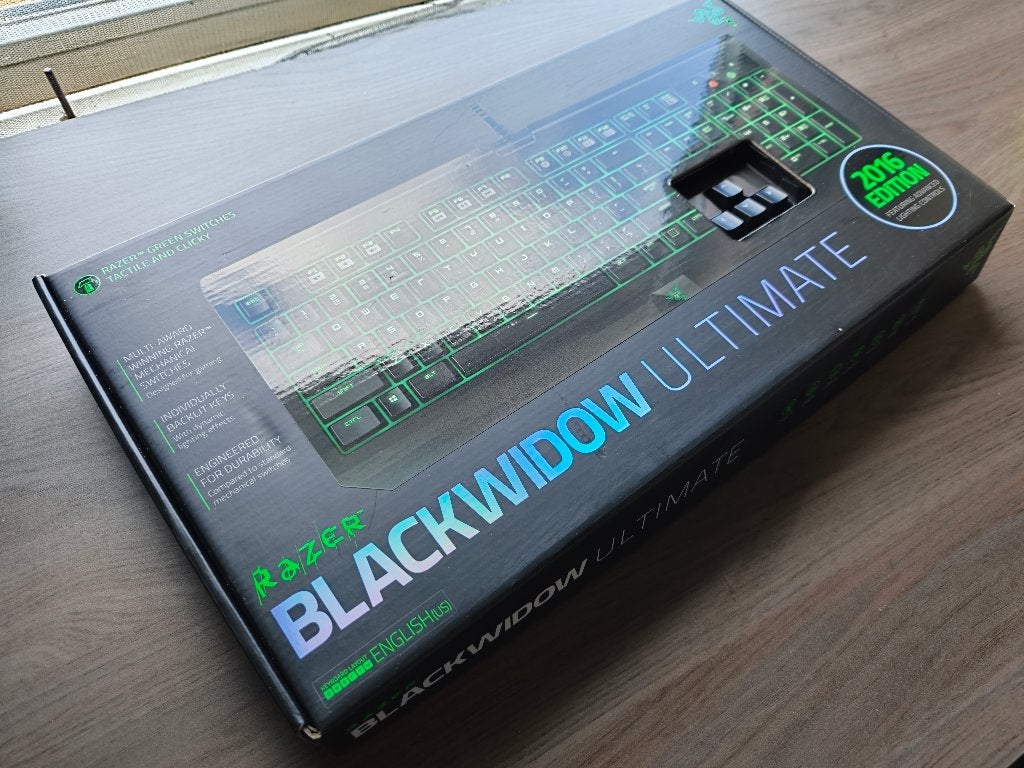 Razer blackwidow ultimate gaming toestenbord, Gaming toetsenbord, Ophalen of Verzenden, Zo goed als nieuw, Razer