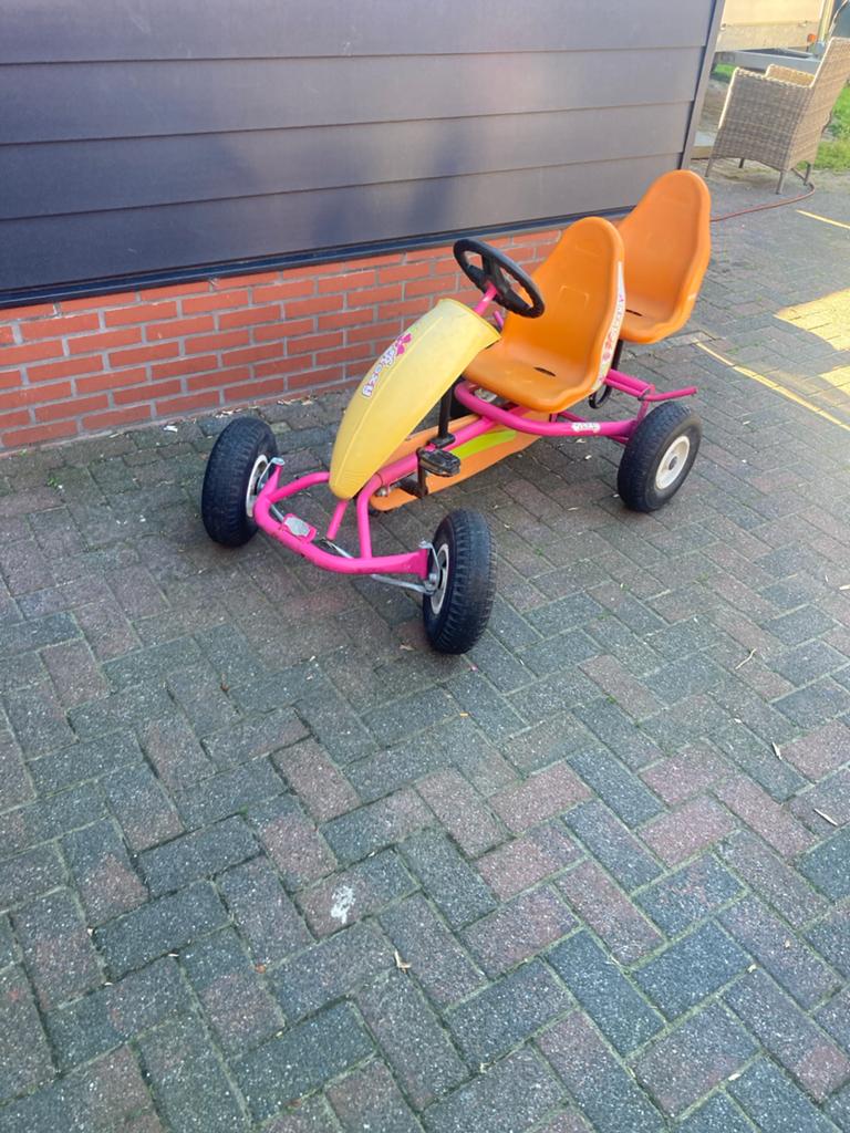 Berg skelter model Roxy met duozit, Kinderen en Baby's, Speelgoed | Buiten | Skelters, Gebruikt, Berg, Duozit, Ophalen of Verzenden
