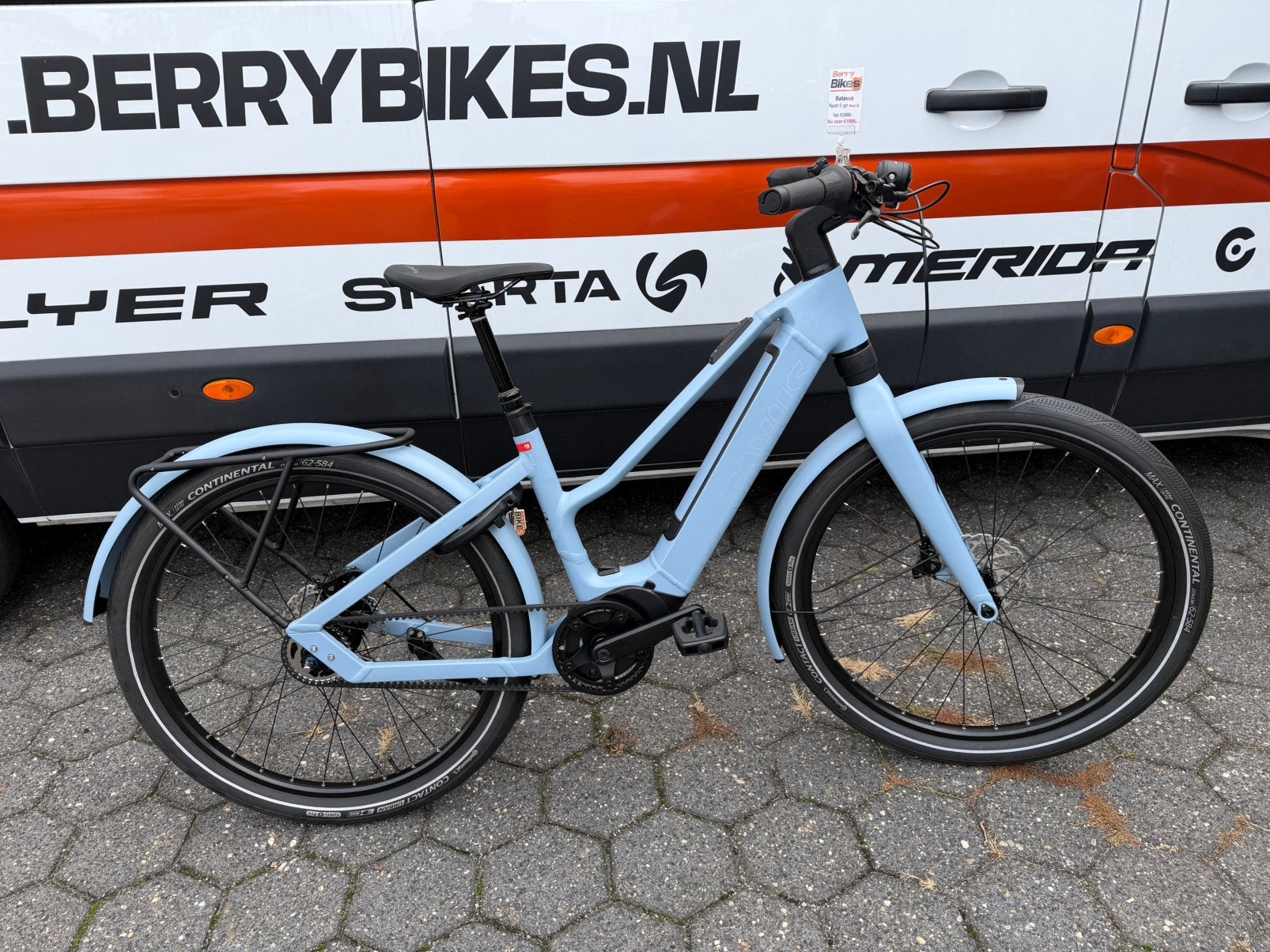 Batavus Razer E-GO Exclusive Maat: S+L Blauw €1799,- NIEUW!, Ophalen of Verzenden, Zo goed als nieuw, 50 km per accu of meer, Batavus
