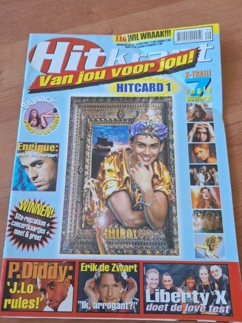 Hitkrant 2002 P. Diddy Co Rowold Mental Theo O-town Brandy, Ophalen of Verzenden, Gelezen, Muziek, Film of Tv