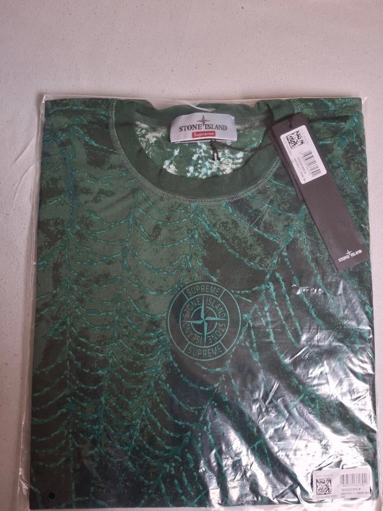 Supreme Stone Island shirt medium FW23, Kleding | Heren, T-shirts, Nieuw, Maat 48/50 (M), Ophalen of Verzenden