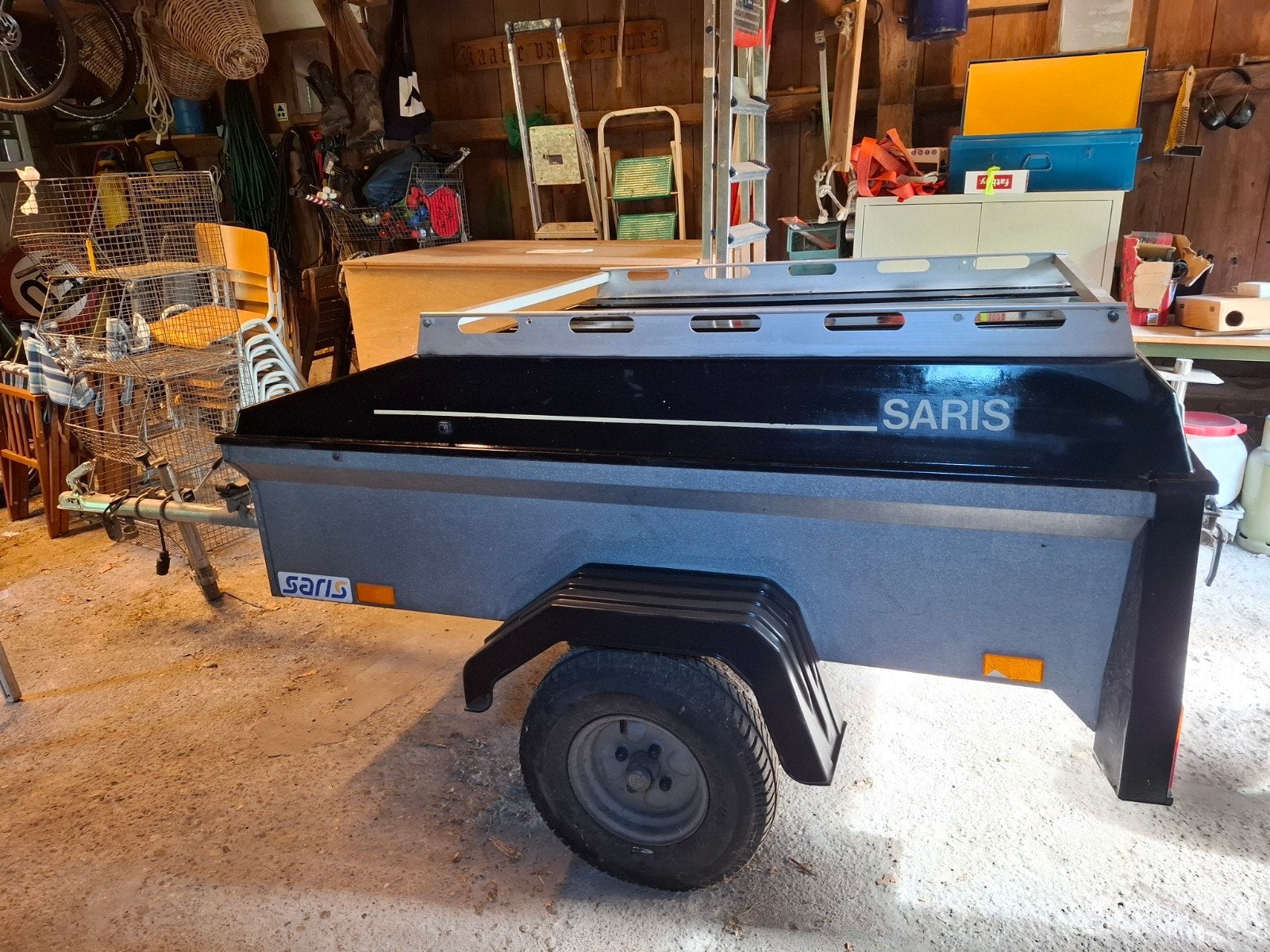 vakantiewagen bagagewagen aanhanger Saris Arba 2000 Aanhange, Ophalen of Verzenden, Gebruikt