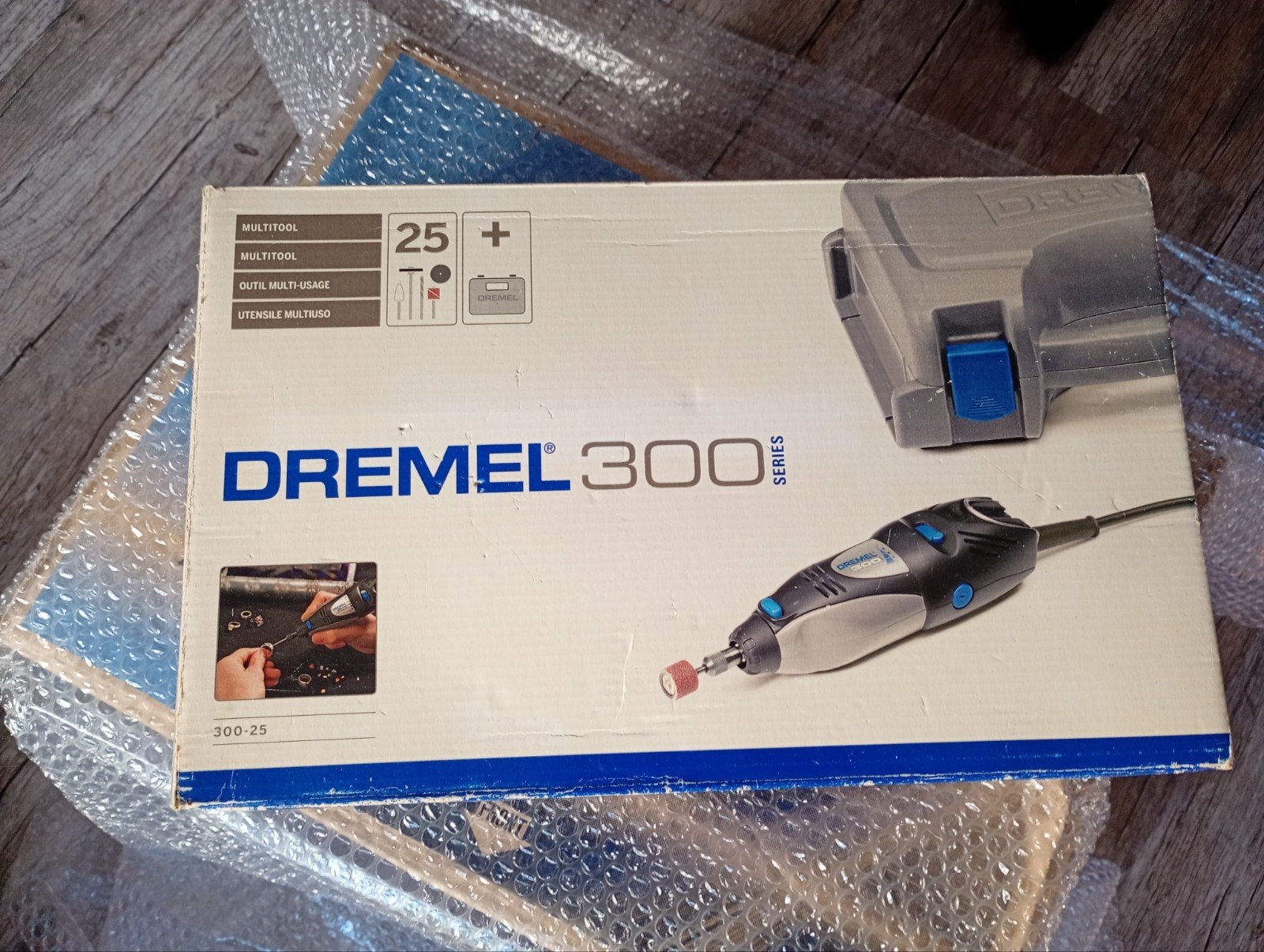 Dremel 300 S Multitool +accessoires koffer 10000-33000 t/min, Ophalen of Verzenden, Zo goed als nieuw