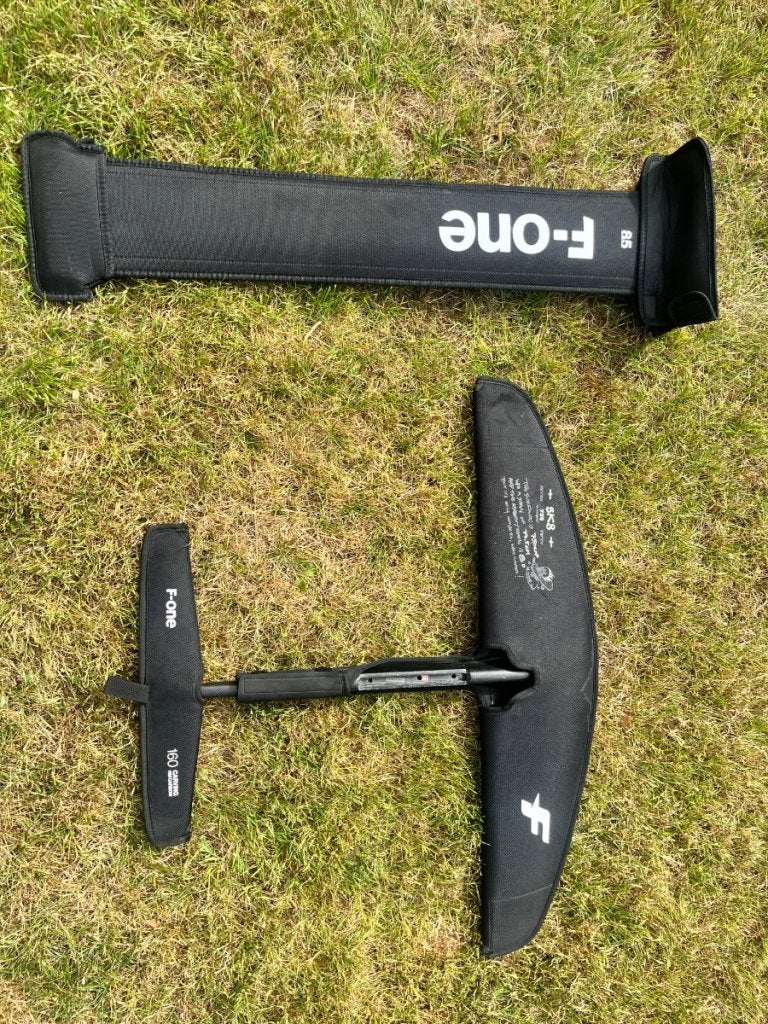 F-ONE SK8 750 + Carbon Mast, Niet ingevuld, Niet ingevuld, Niet ingevuld