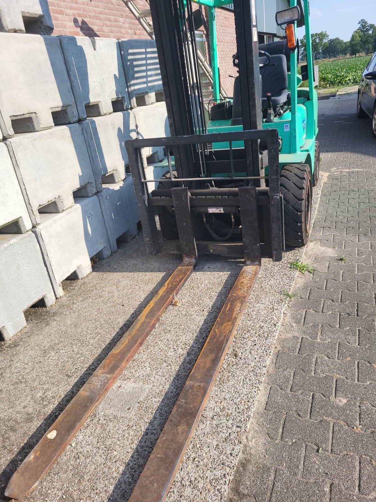 heftruck mitsubishi lpg 3 ton, Ophalen of Verzenden, LPG, Heftruck