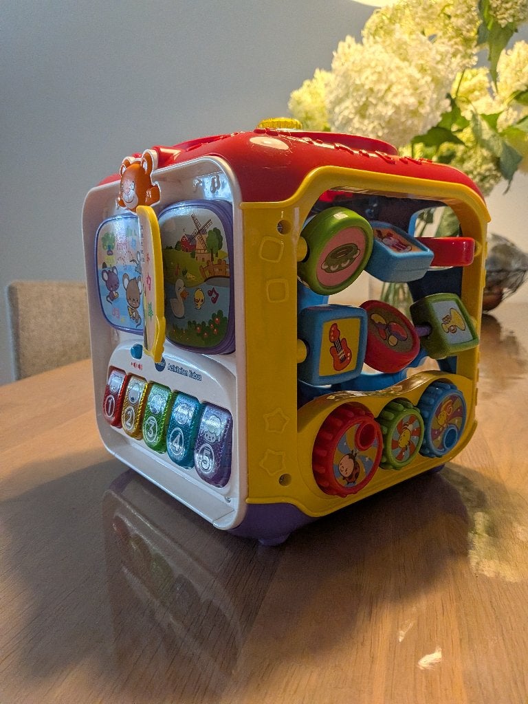 V-tech activiteitenkunus, Kinderen en Baby's, Speelgoed | Vtech, Ophalen, Zo goed als nieuw, 6 maanden tot 2 jaar