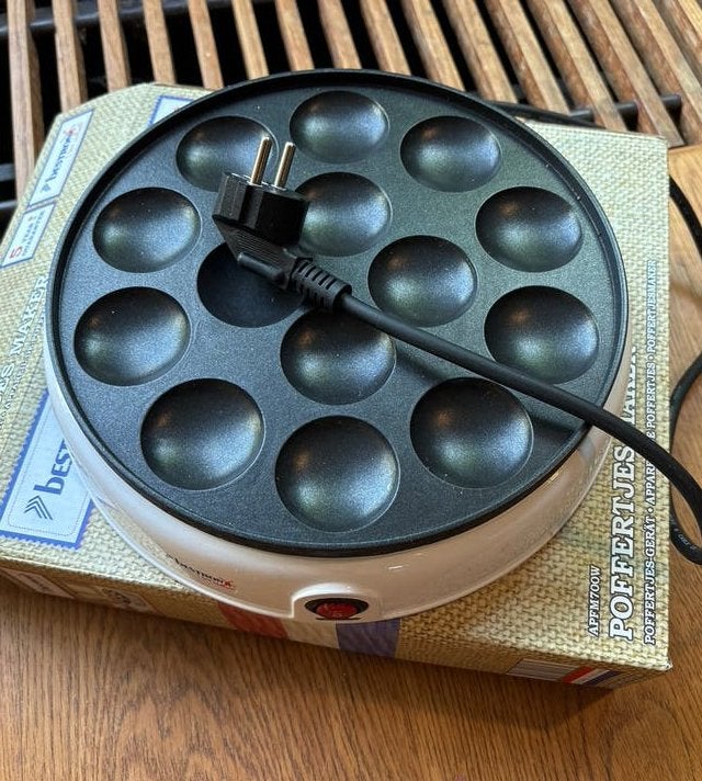 Bestron Poffertjes Maker APFM700W - Nieuw in doos, Ophalen of Verzenden, Zo goed als nieuw