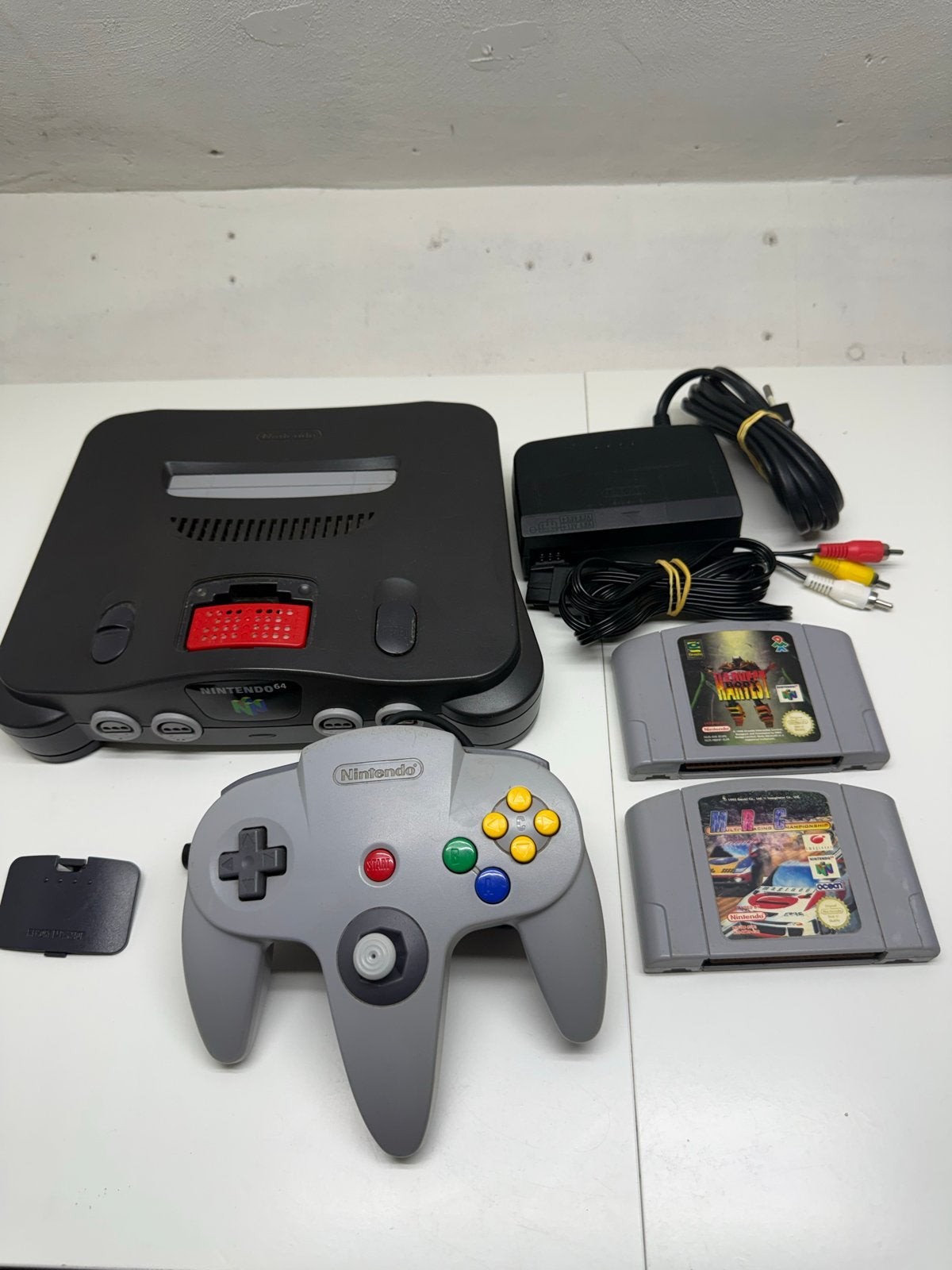 Nintendo 64 met Expansion Pack, games en refurbished control, Ophalen of Verzenden, Gebruikt, Met 1 controller, Met games