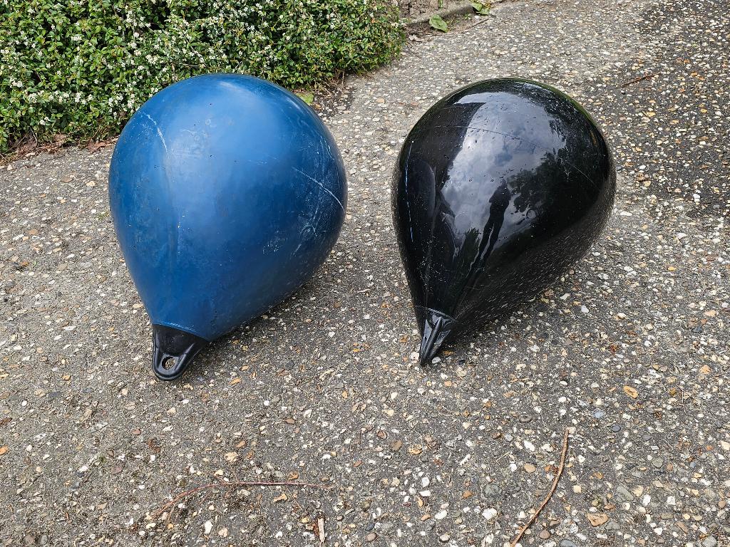 2x Majoni Kogelfender diameter 55cm, Ophalen, Gebruikt, Overige typen