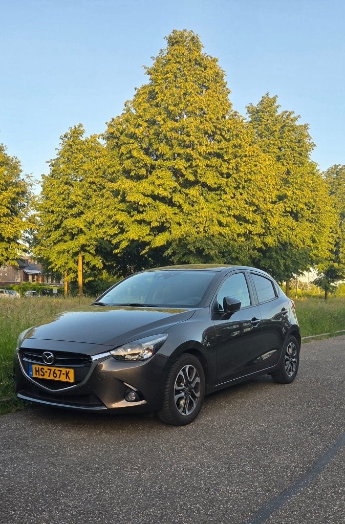 Mazda 2 1.5 66KW 5DRS 2015 Bruin, Auto's, Mazda, Particulier, ABS, Airbags, Airconditioning, Bluetooth, Centrale vergrendeling