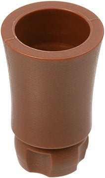 Lego Brown Plant, Tree Palm Trunk - Long Indented Connector, Gebruikt, Overige thema's, Lego, Overige typen