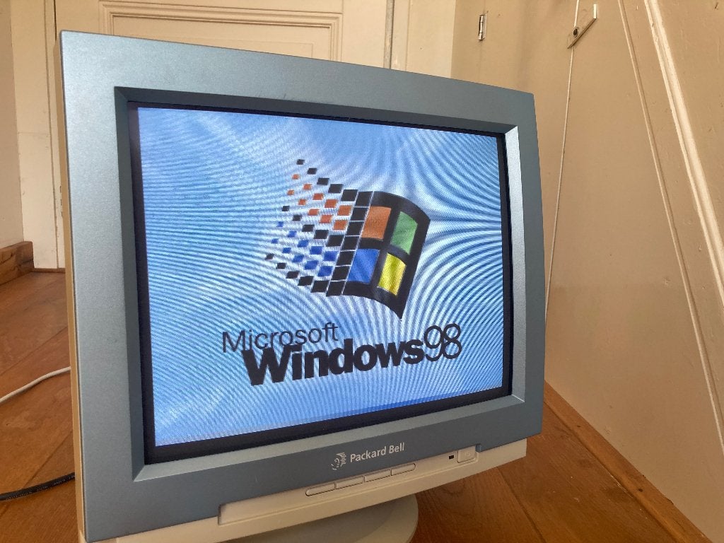 Packard Bell A727 Crt monitor, Audio, Tv en Foto, Ophalen, Gebruikt, Minder dan 40 cm, Overige merken