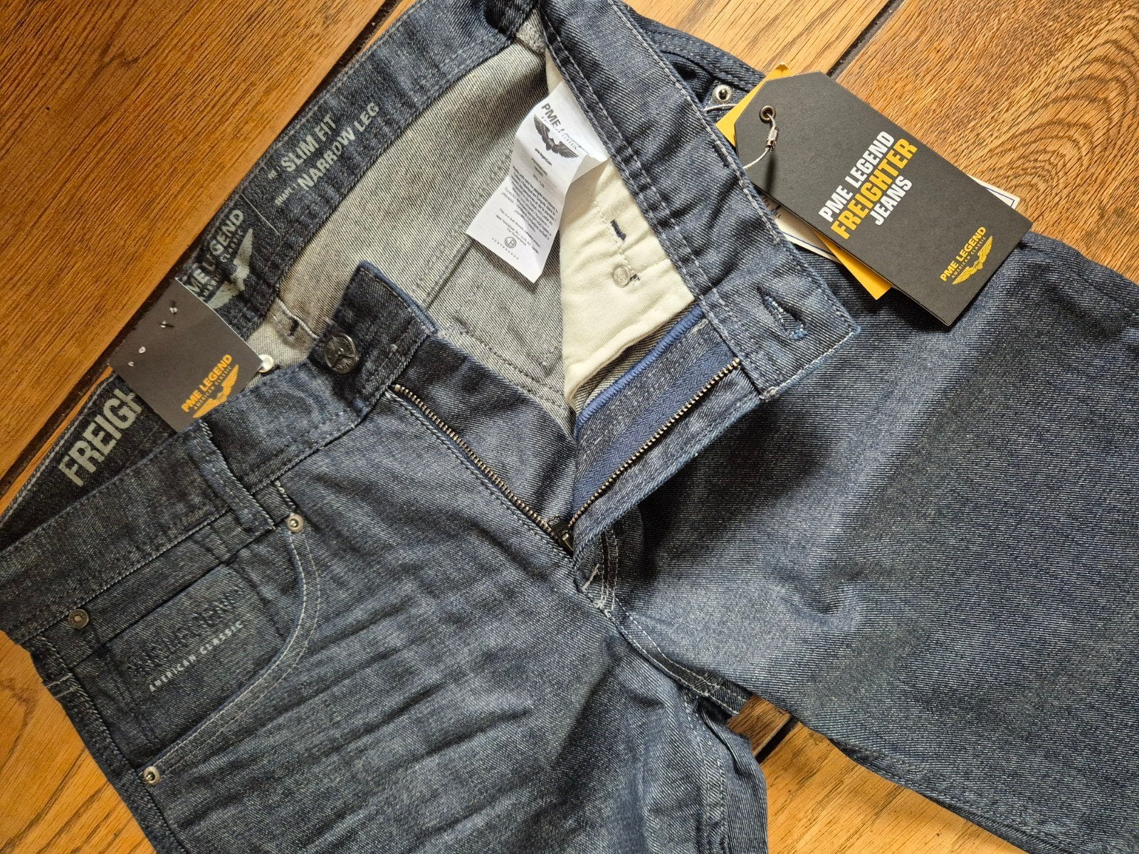 Pme Legend Pall Mal jeans spijkerbroek Freighter Nieuw 32/38, Blauw, ., Nieuw, W32 (confectie 46) of kleiner