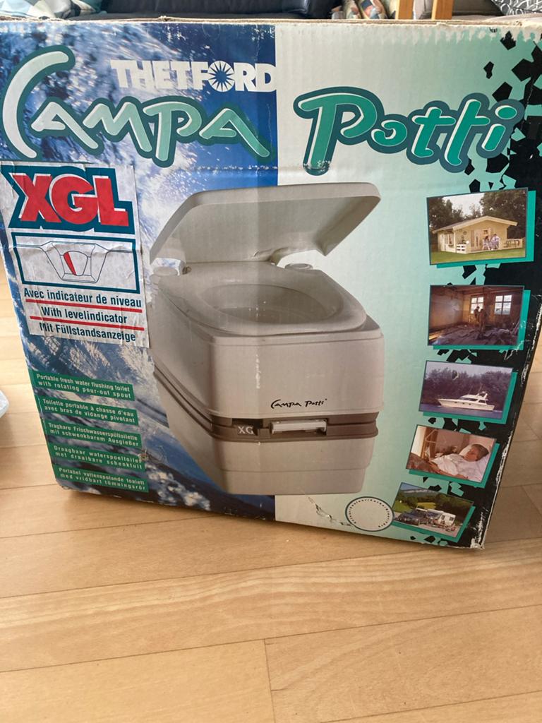 Thetford Campa Potti XGL draagbaar toilet, Ophalen, Zo goed als nieuw