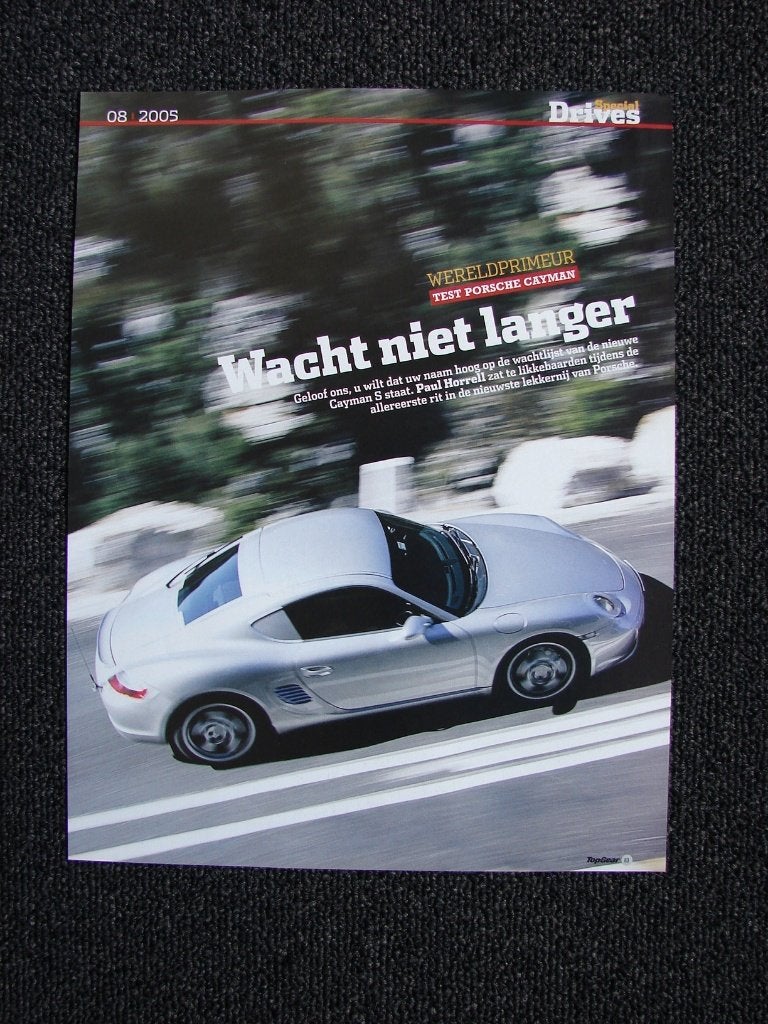Artikel Porsche Cayman, Ophalen of Verzenden, Zo goed als nieuw, Porsche