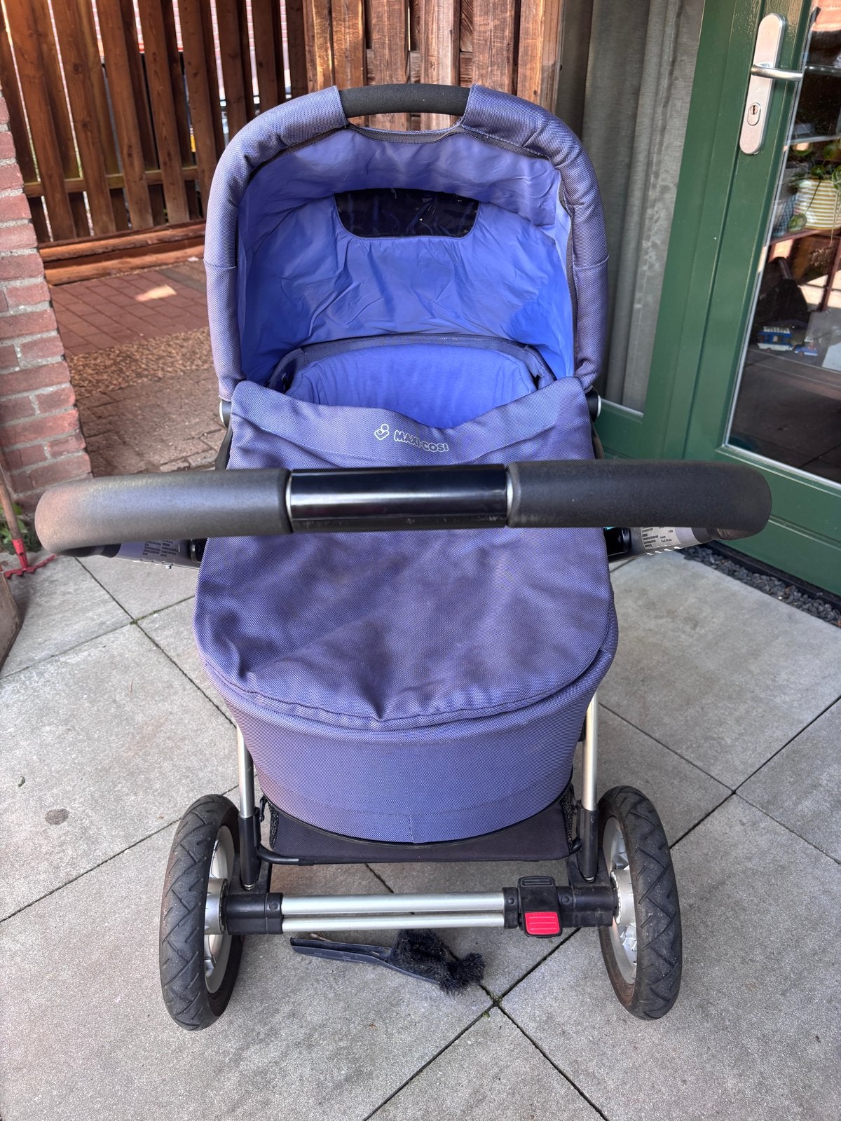Maxi-Cosi Mura 3 kinderwagen met reiswieg en regenhoes, Gebruikt, Met reiswieg, Maxi-Cosi, Ophalen