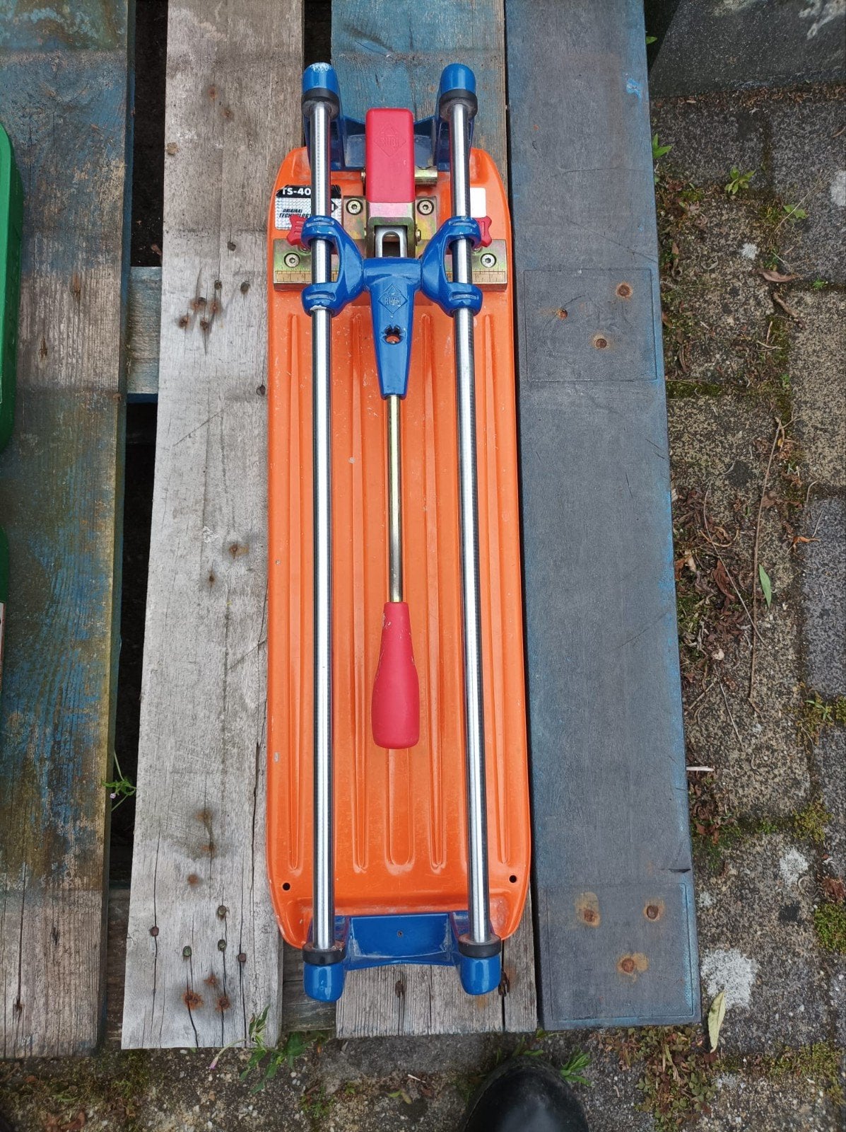 Rubi TS-40 Tegelsnijder in koffer, Ophalen, Gebruikt