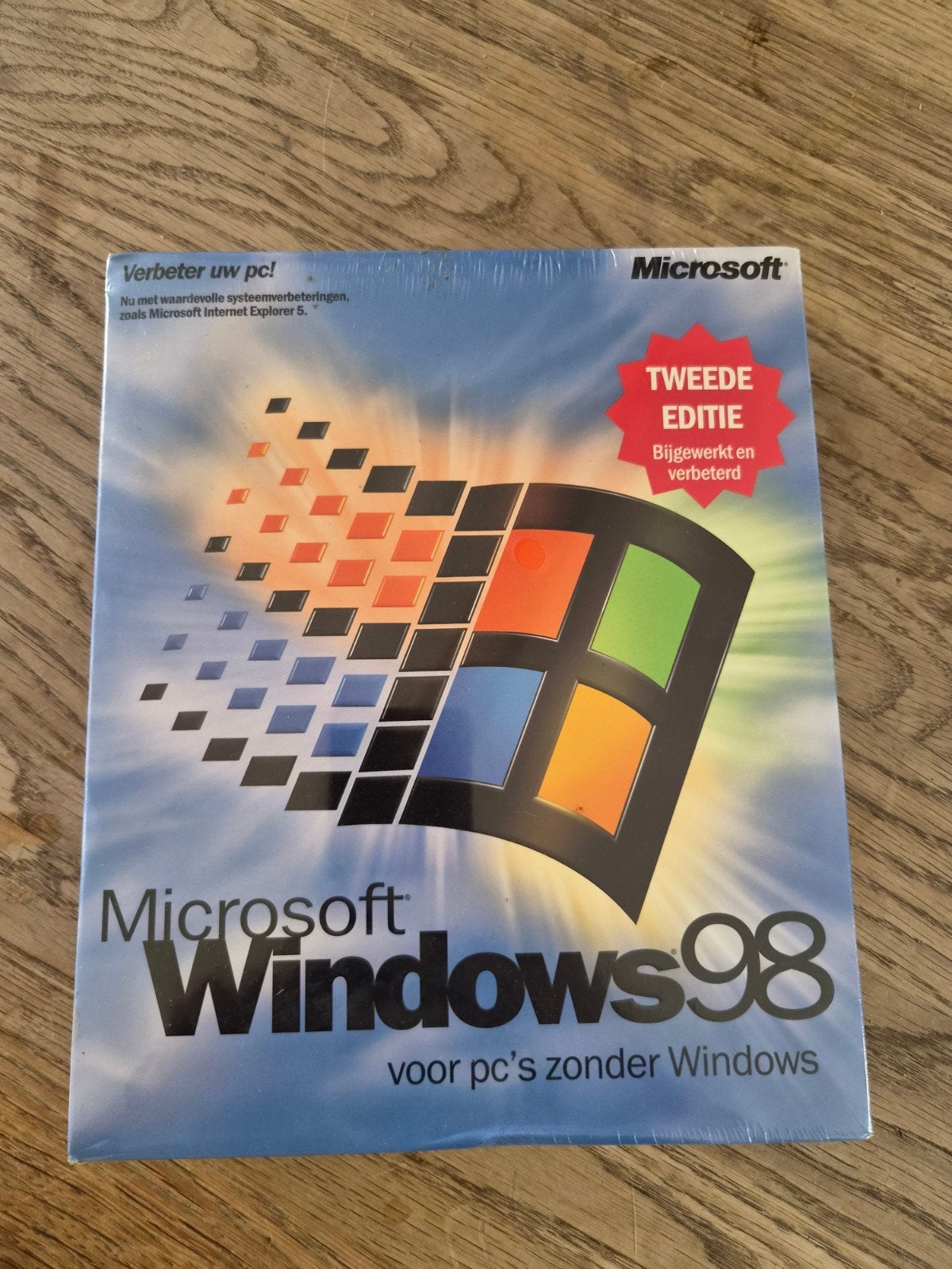 Microsoft Windows 98 Tweede Editie - Nieuw in verpakking, Computers en Software, Besturingssoftware, Ophalen of Verzenden