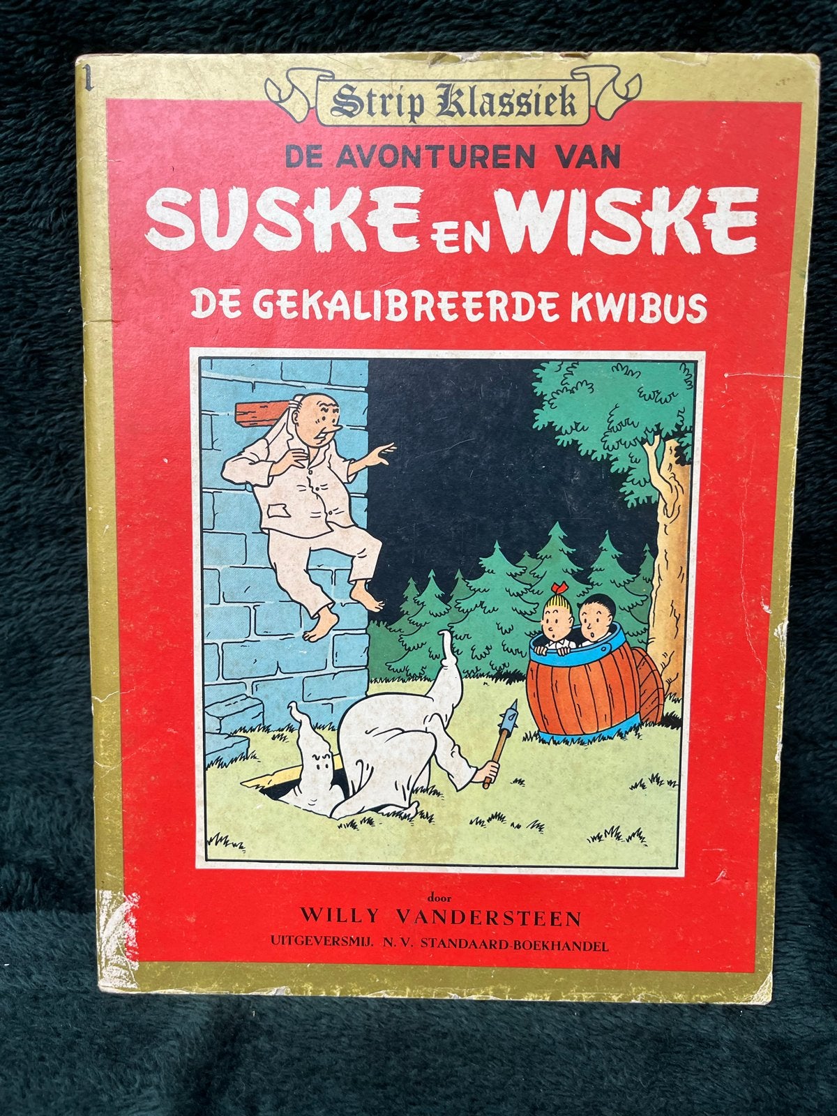 Suske en Wiske De Gekalibreerde Kwibus (Strip Klassiek), Boeken, Stripboeken, Eén stripboek, Ophalen of Verzenden, Gelezen