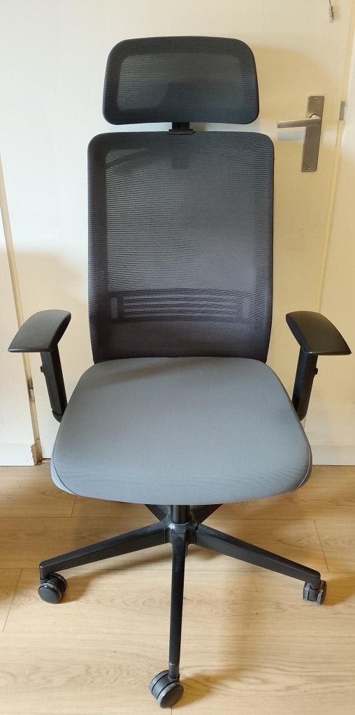 Bureaustoel in zeer nette staat, Ophalen, Blauw, Zo goed als nieuw, Bureaustoel