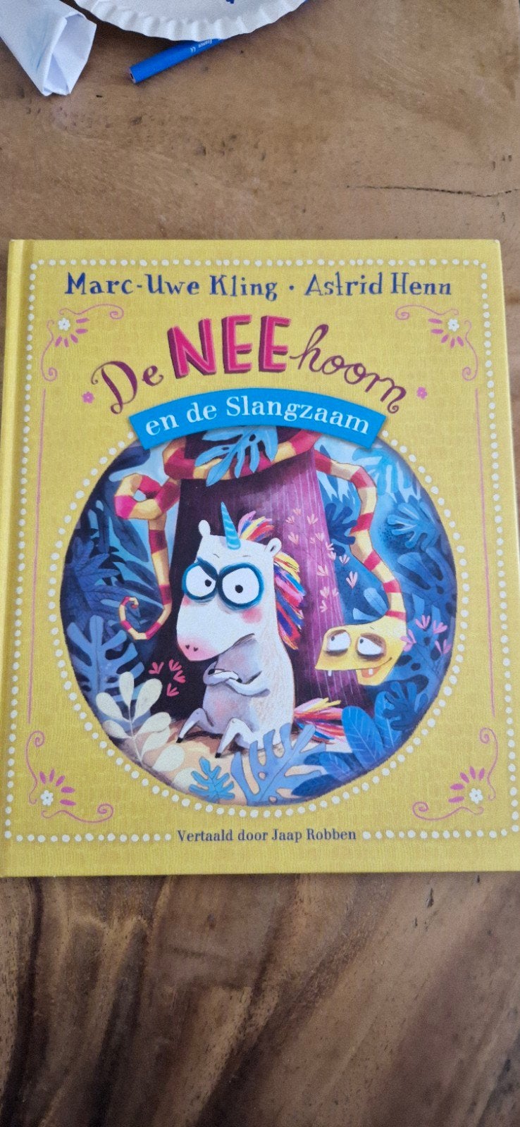 De NEEhoorn en de Slangzaam - Marc-Uwe Kling, Fictie algemeen, Jongen of Meisje, Ophalen of Verzenden, Zo goed als nieuw