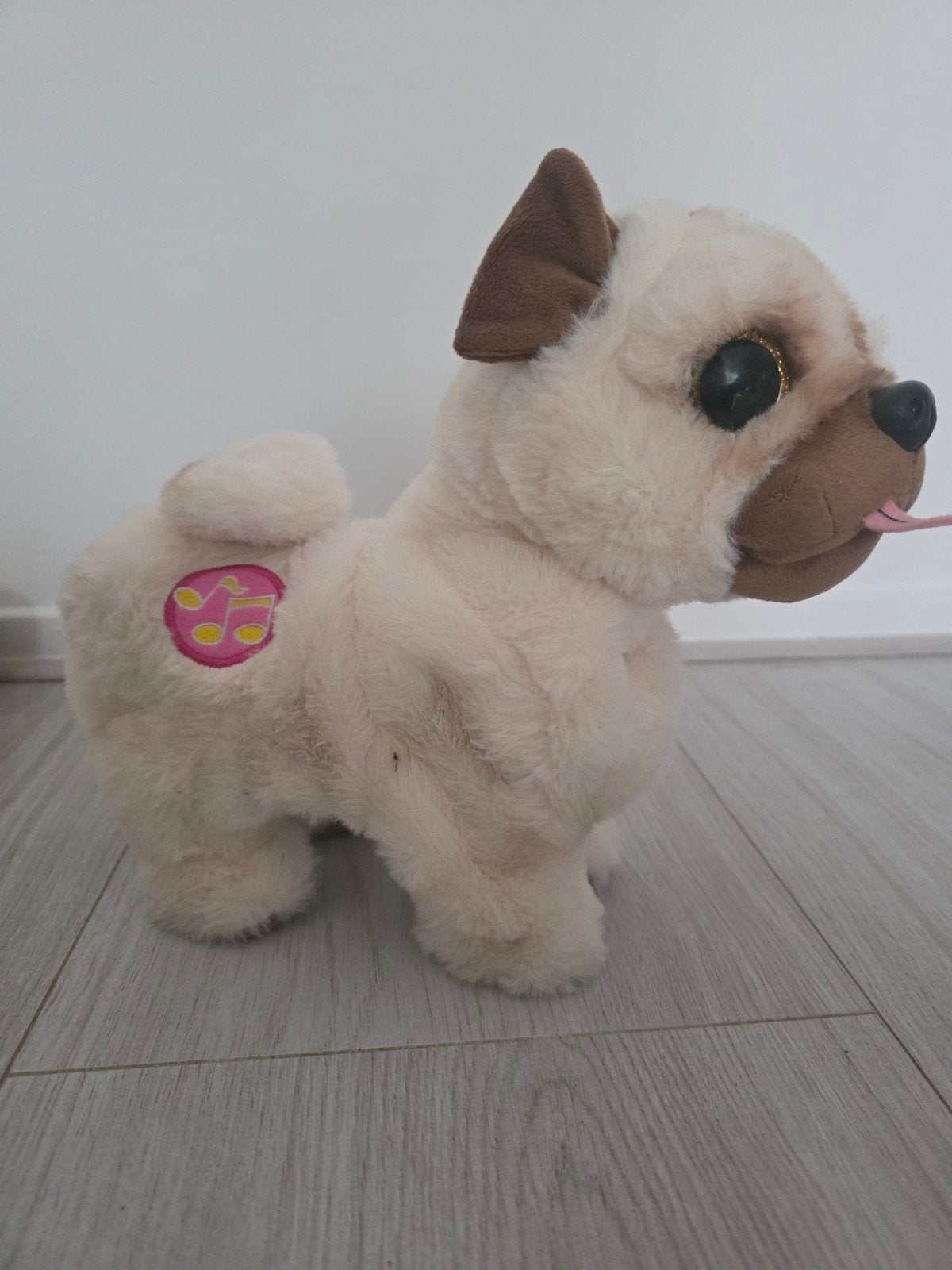 Pets Alive Mops Hond Knuffel - Interactief Speelgoed, Ophalen, Overige merken, Hond, Zo goed als nieuw