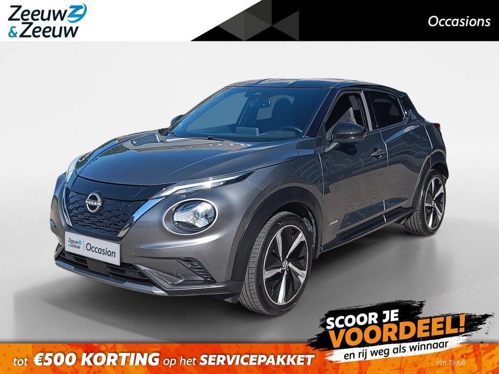 Nissan Juke 1.6 Hybrid N-Design |, Auto's, Nissan, 12 maanden, Gebruikt, Origineel Nederlands, Bedrijf