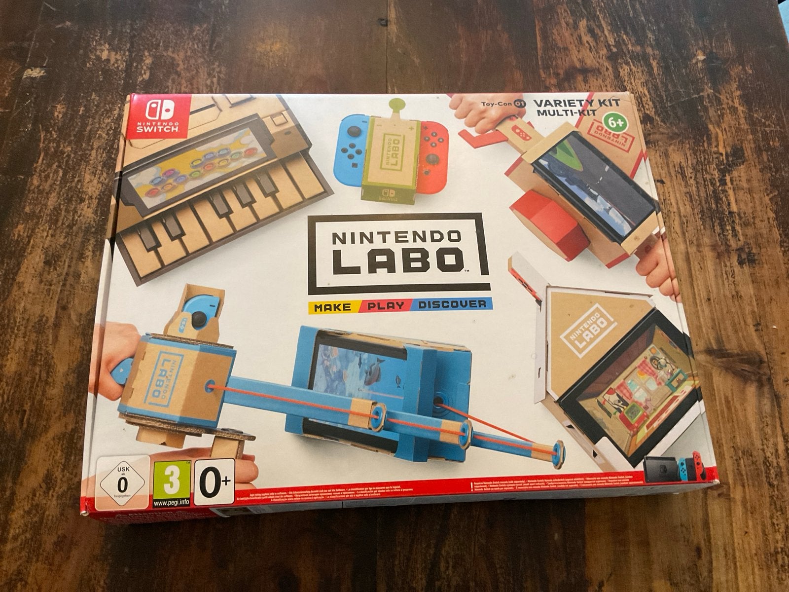 Nintendo Labo Variety Kit - Maak, Speel, Ontdek!, Met games, Ophalen of Verzenden, Zo goed als nieuw, Zonder controller