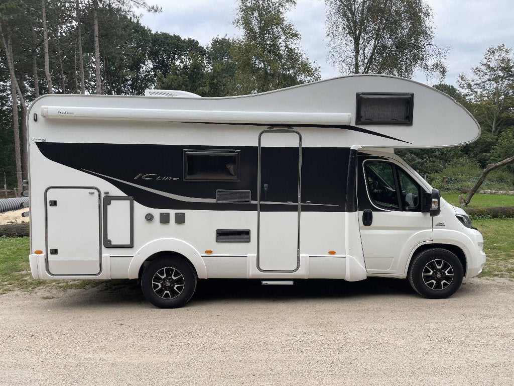 Bürstner Argos 660 gezinscamper 2018 | stapelbed | alkoof, Gaslek-detector, Alkoof, Ringverwarming, Fiat