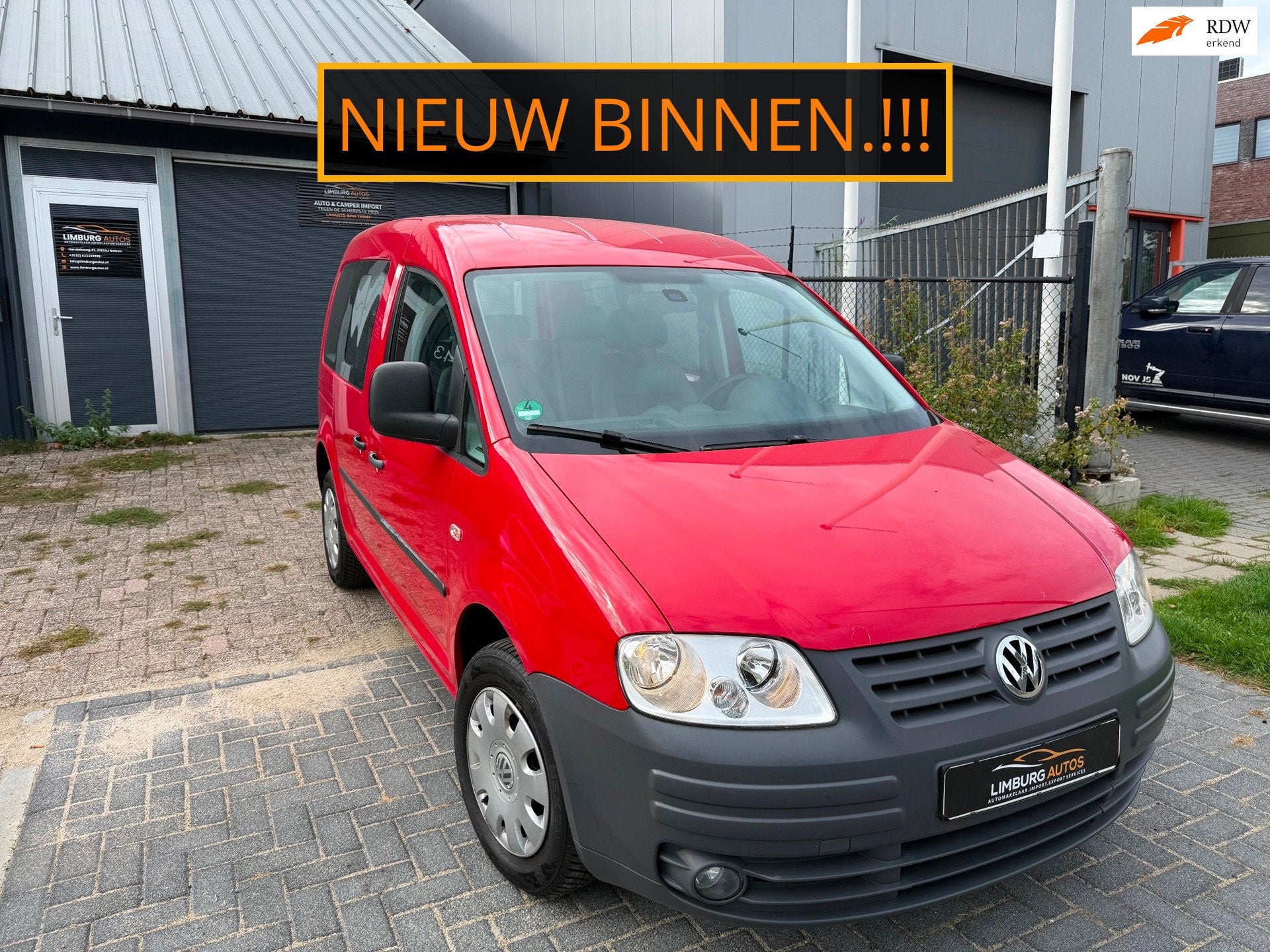 Volkswagen Caddy 1.4 Easyline 5p. Nieuwe Koppeling en APK, Dealer onderhouden, Stof, Gebruikt, Overige modellen